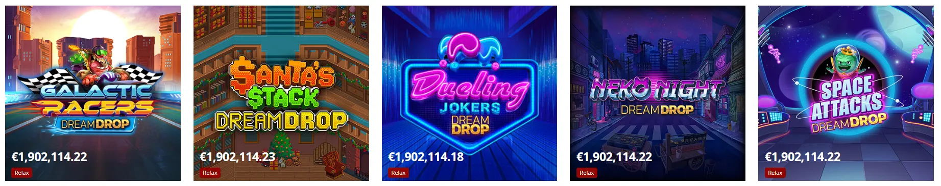 Progressive jackpot games at Barz Casino